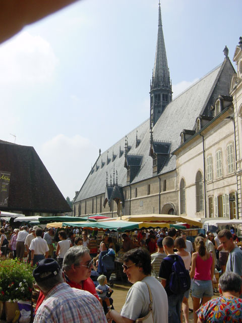 la place du march  beaune